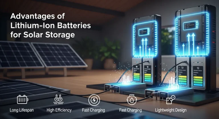 Advantages of lithium-ion batteries for solar storage