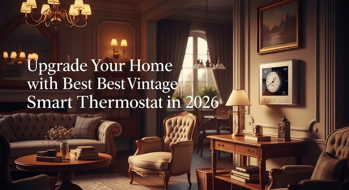 Upgrade Your Home with the Best Vintage Smart Thermostat in 2026