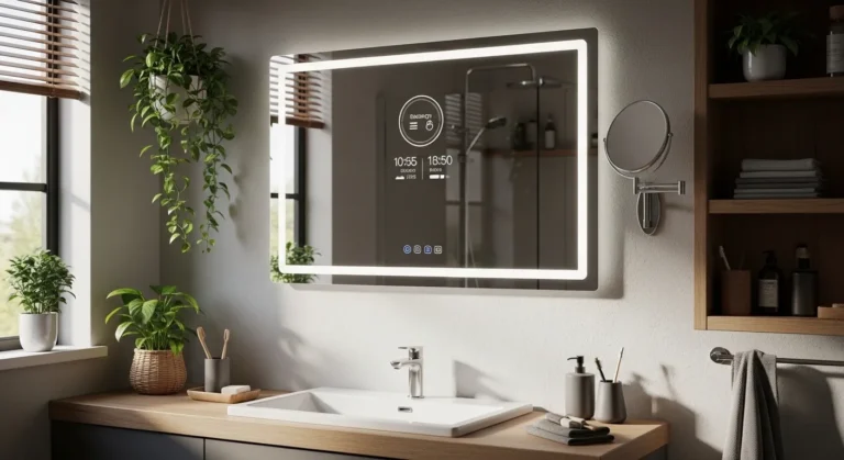 Smart mirror reviews for energy efficient bathrooms