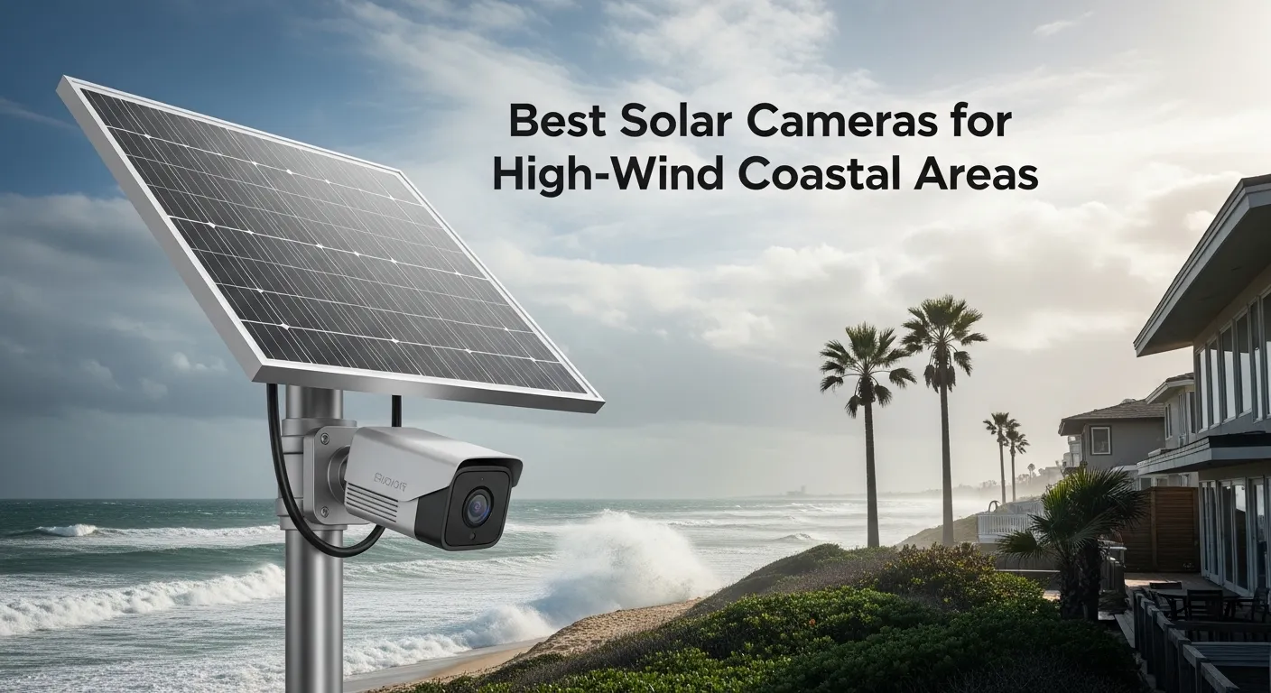 Best solar cameras for high-wind coastal areas