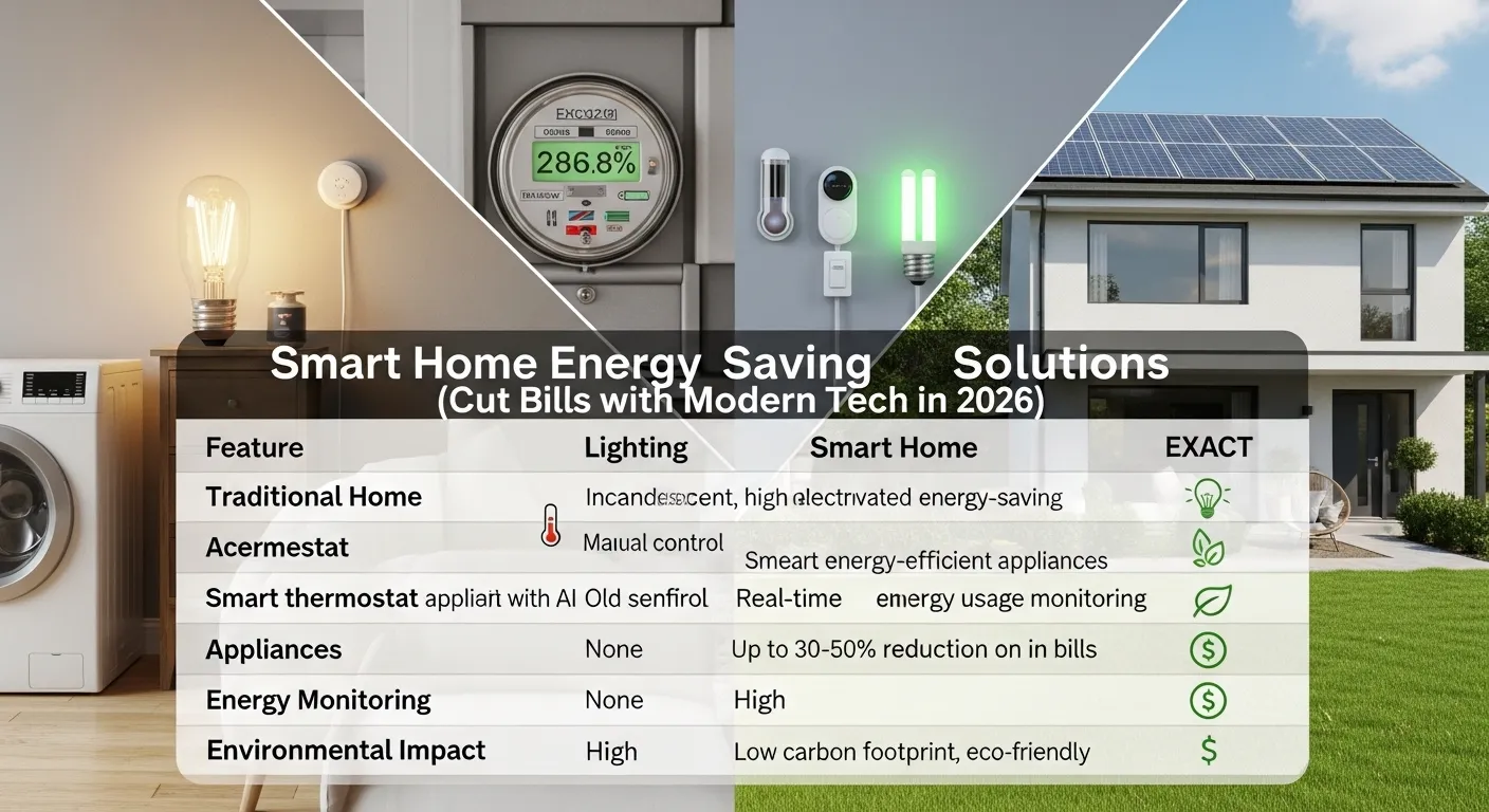 👉 Smart Home Energy Saving Solutions (Cut Bills with Modern Tech in 2026)