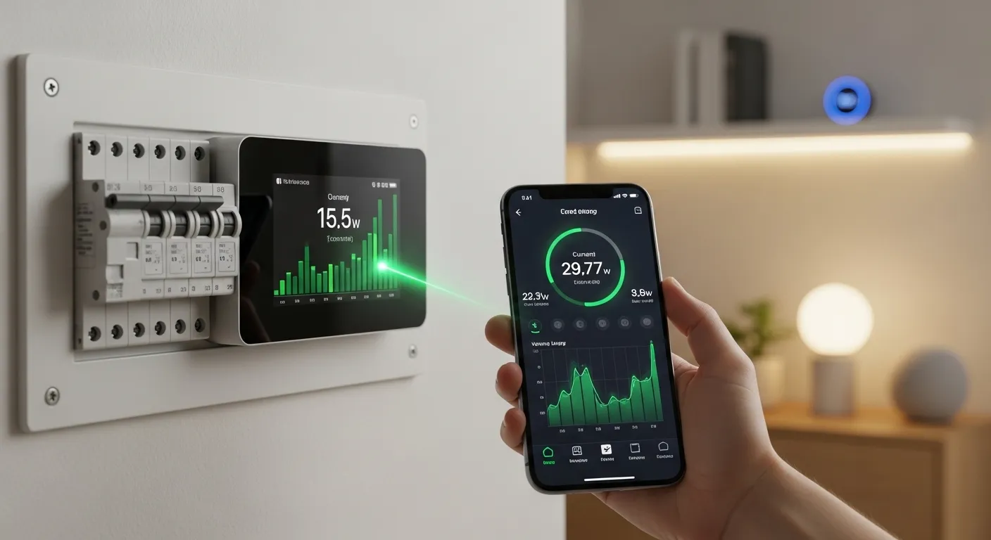 Smart energy monitors for home circuit breakers