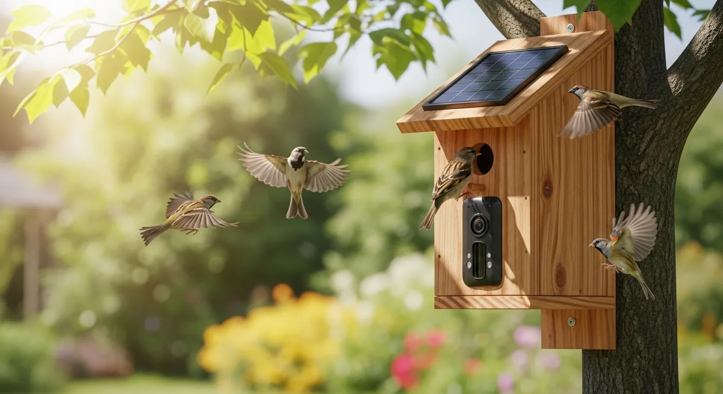 Solar powered birdhouse camera reviews