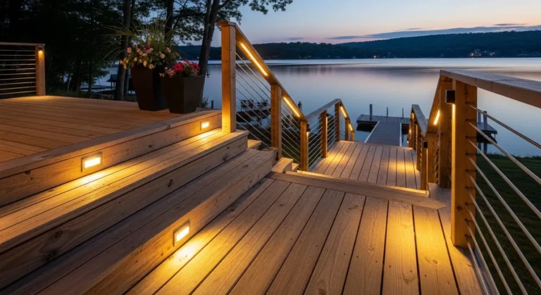 Best solar deck lights for stairs and docks
