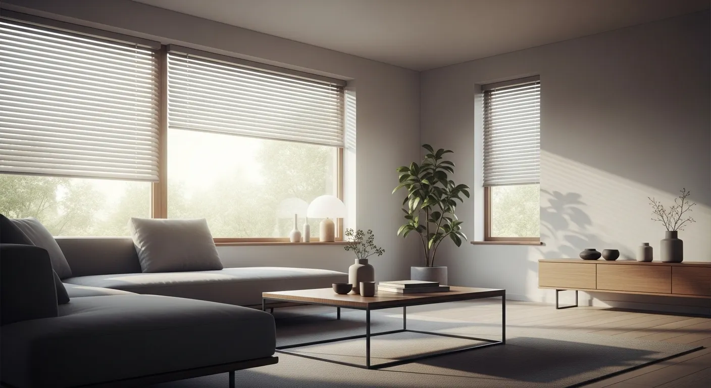 Low cost smart window blinds for insulation