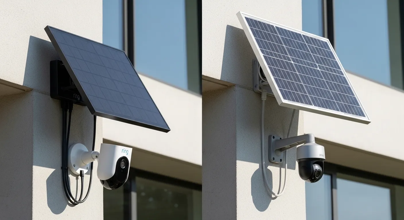 Ring solar panel vs generic alternatives