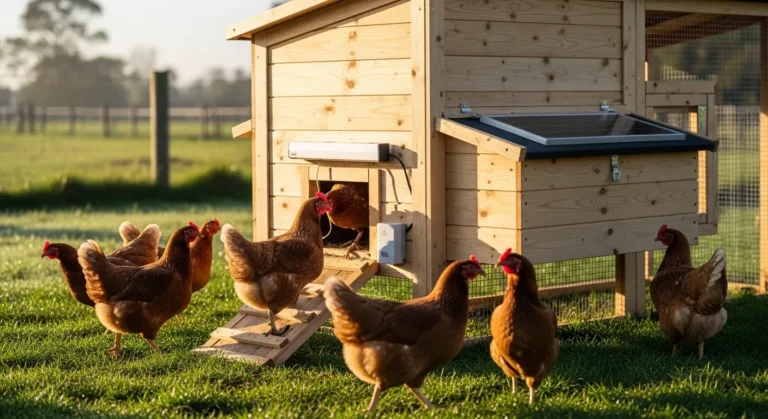 Automatic solar chicken coop door openers