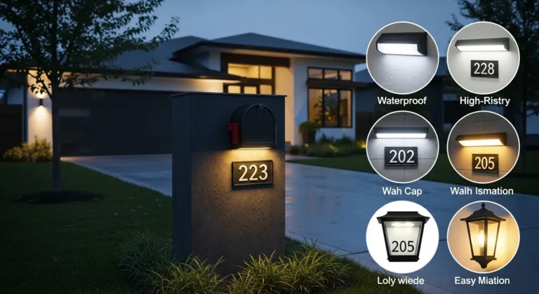 7 Best Solar Lights for Mailbox (2026) – Bright, Waterproof & Easy to Install