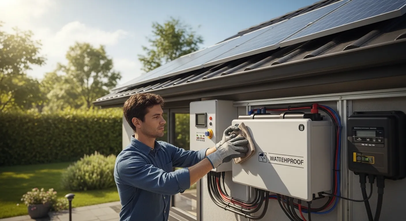 Maintenance tips for outdoor solar batteries