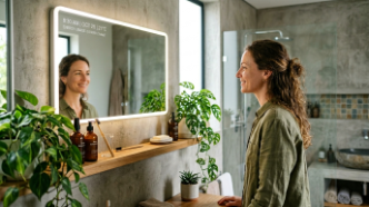 Smart mirror reviews for energy efficient bathrooms