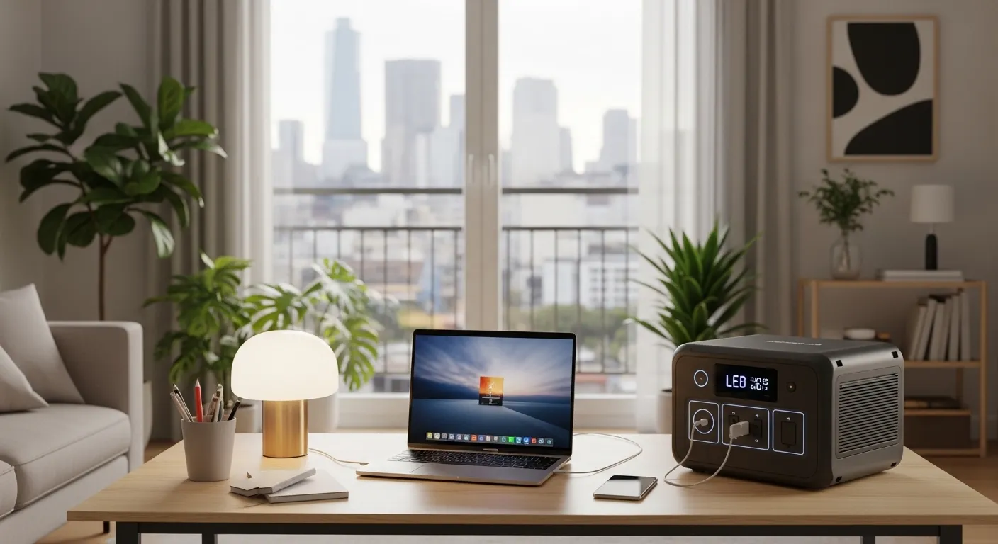 Portable power stations for apartment dwellers