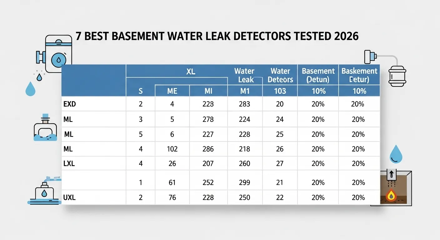 7 Best Basement Water Leak Detectors Tested 2026