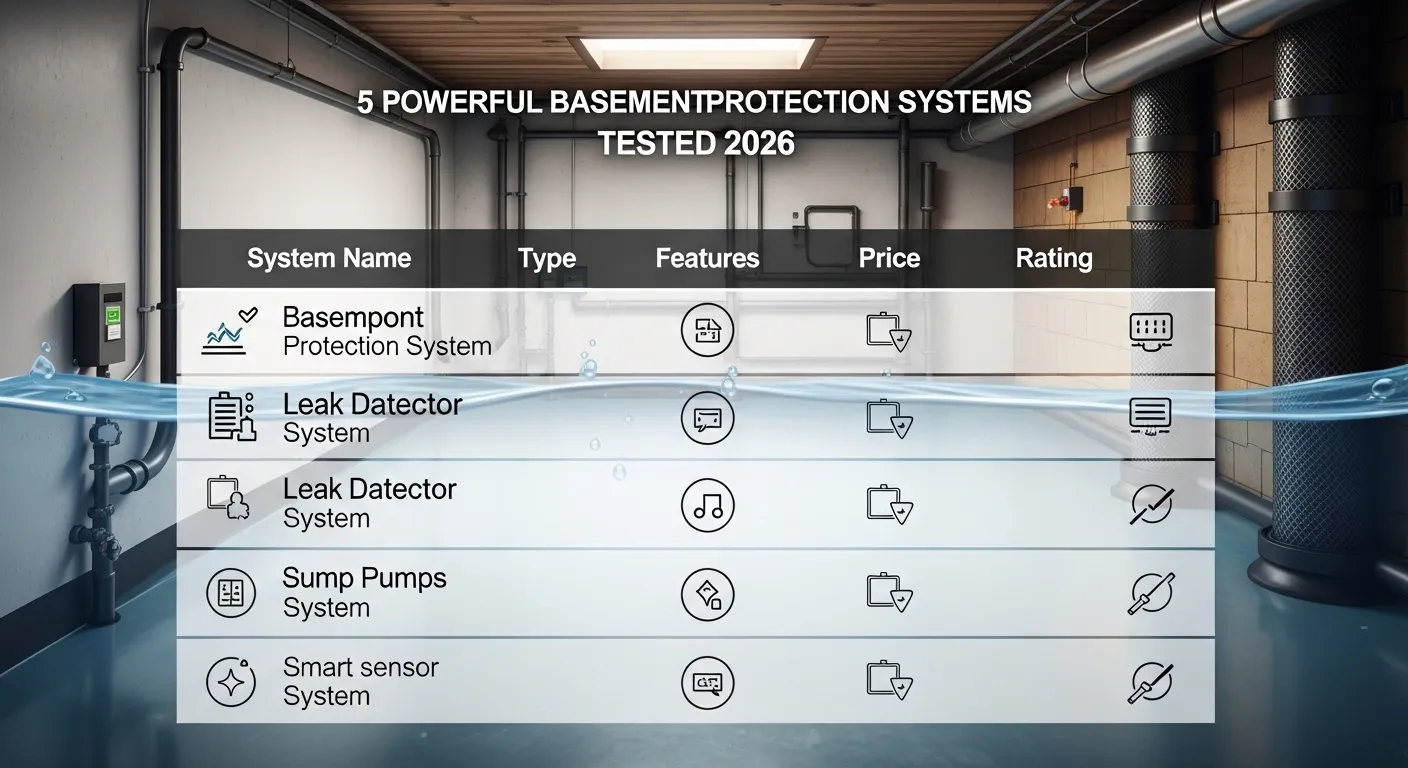 5 Powerful Basement Protection Systems tested 2026