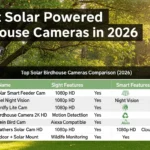 6 best solar powers bird house camers in 2026