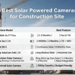 6 Best Solar Powered Cameras for Construction Site