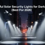 7 Powerful Solar Security Lights for Dark Alleys(Best For 2026)