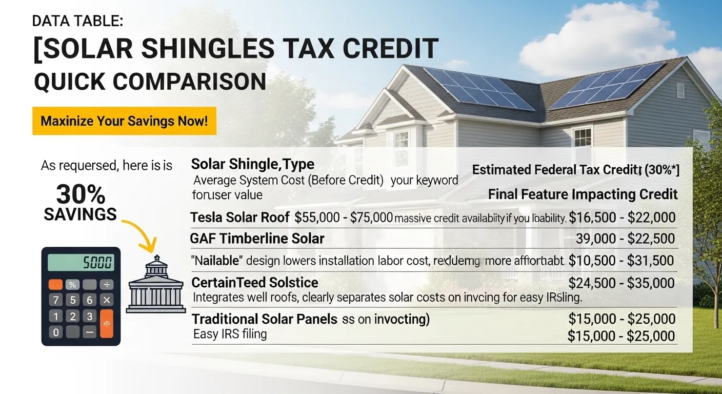 7 Proven Solar Shingles Tax Credit Secrets to Maximize Your Savings