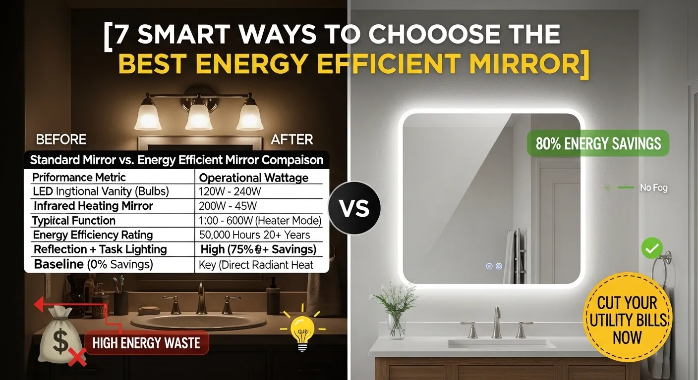 7 Smart Ways to Choose the Best Energy Efficient Mirror for Your Home