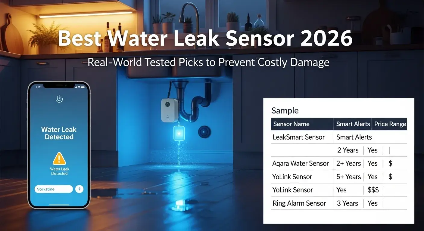 Best Water Leak Sensor 2026