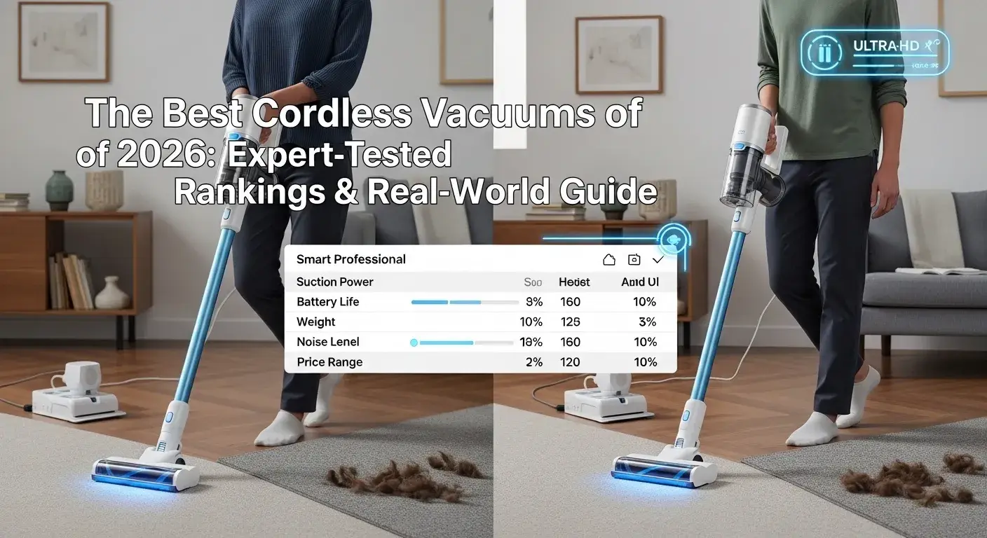 The Best Cordless Vacuums of 2026: Expert-Tested Rankings & Real-World Guide