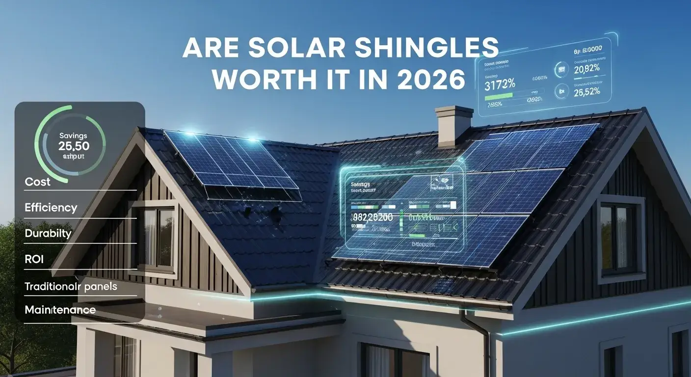 Are solar shingles worth it in 2026?