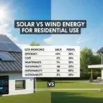 Solar vs Wind energy for residential use