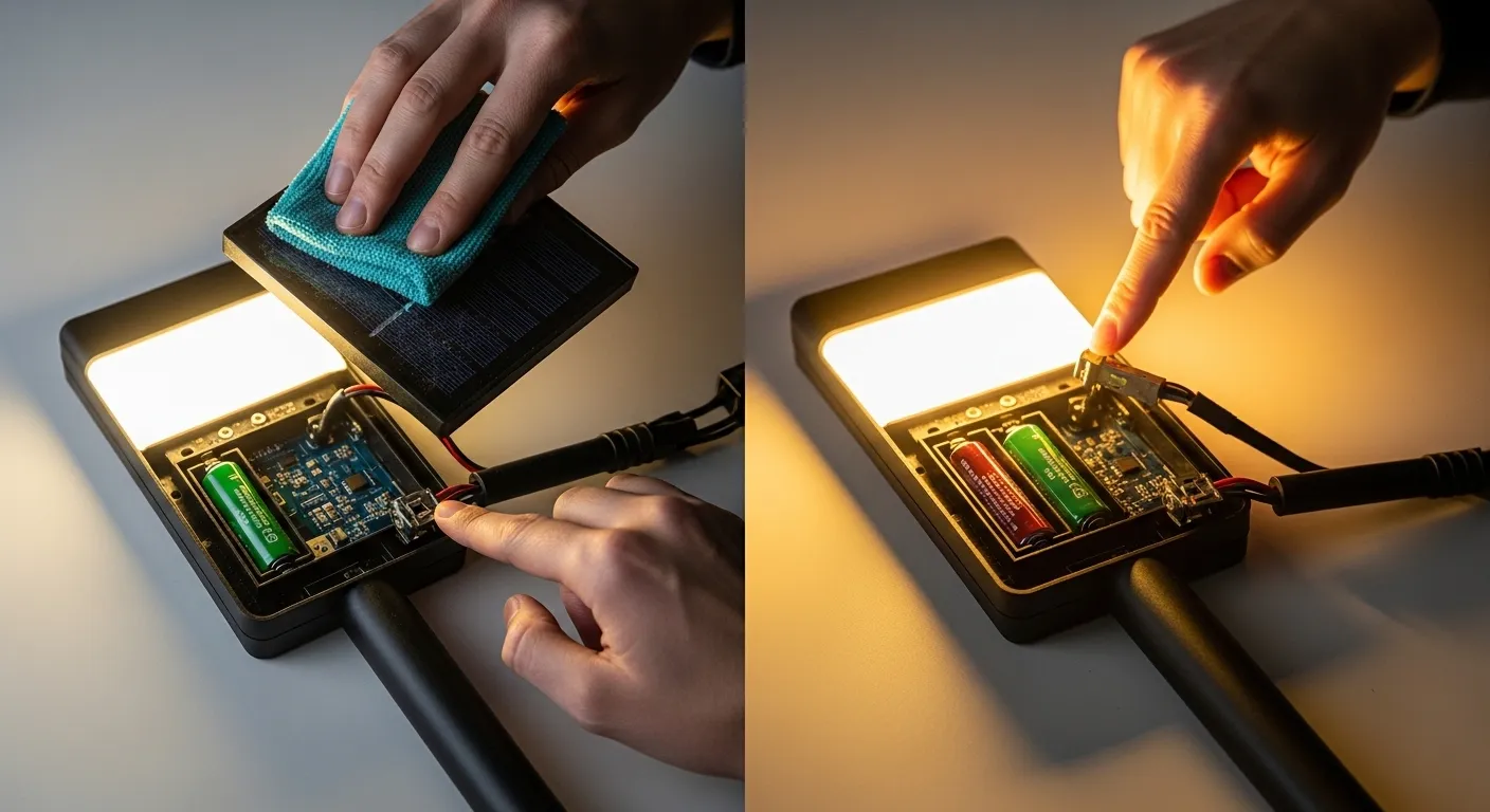 Fix for Flickering Solar Outdoor Lights