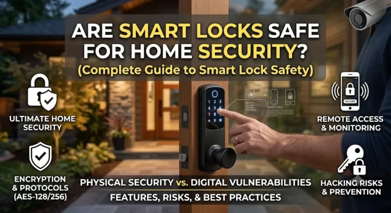 Are Smart Locks Safe for Home Security?(Complete Guide to Smart Lock Safety)