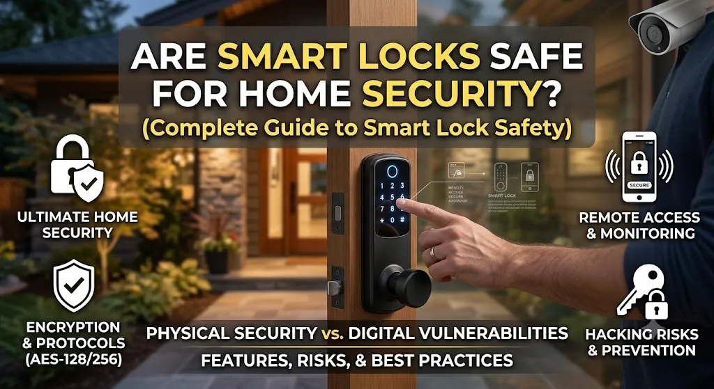 Are Smart Locks Safe for Home Security?(Complete Guide to Smart Lock Safety)